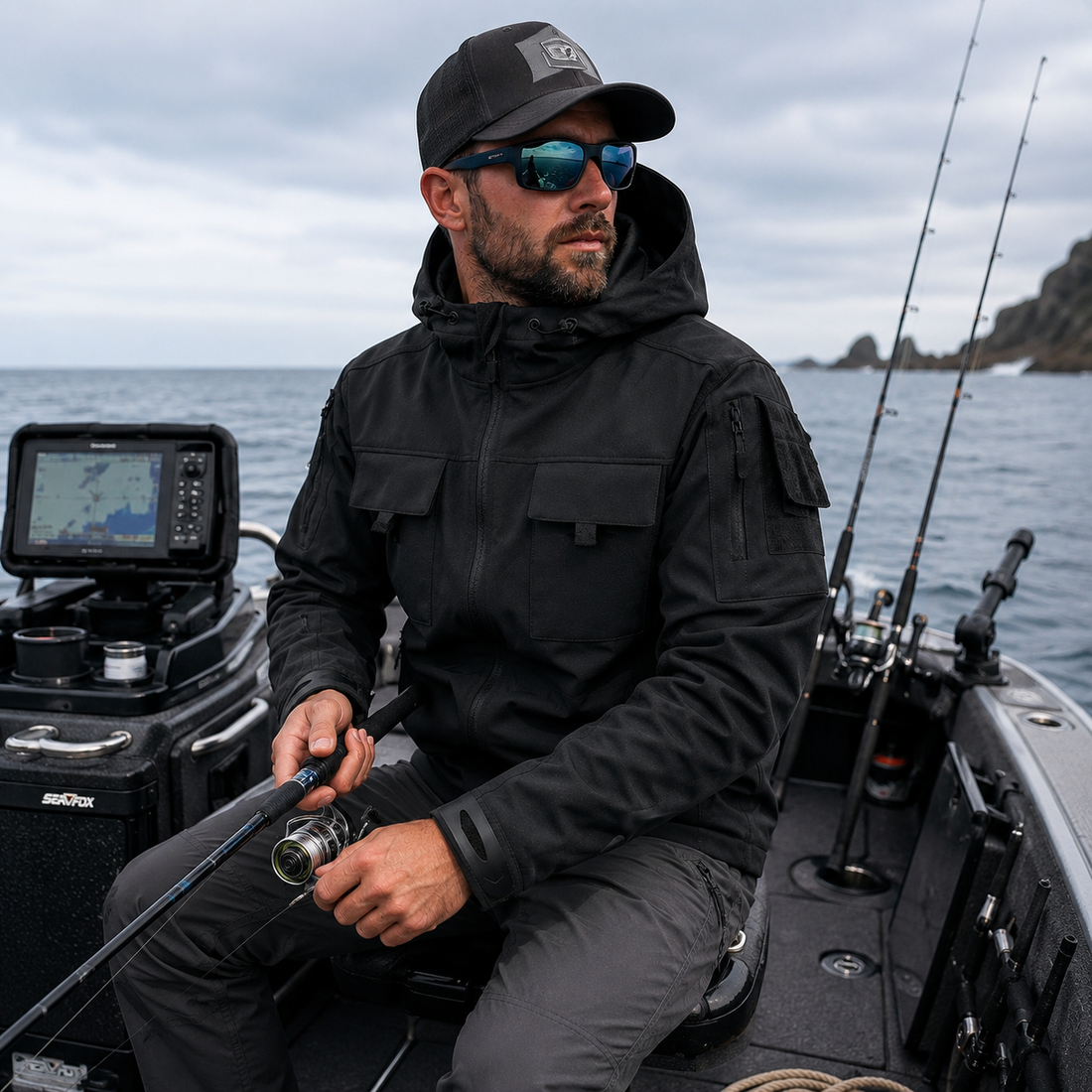 Winter Waterproof Hooded Fleece Jacket