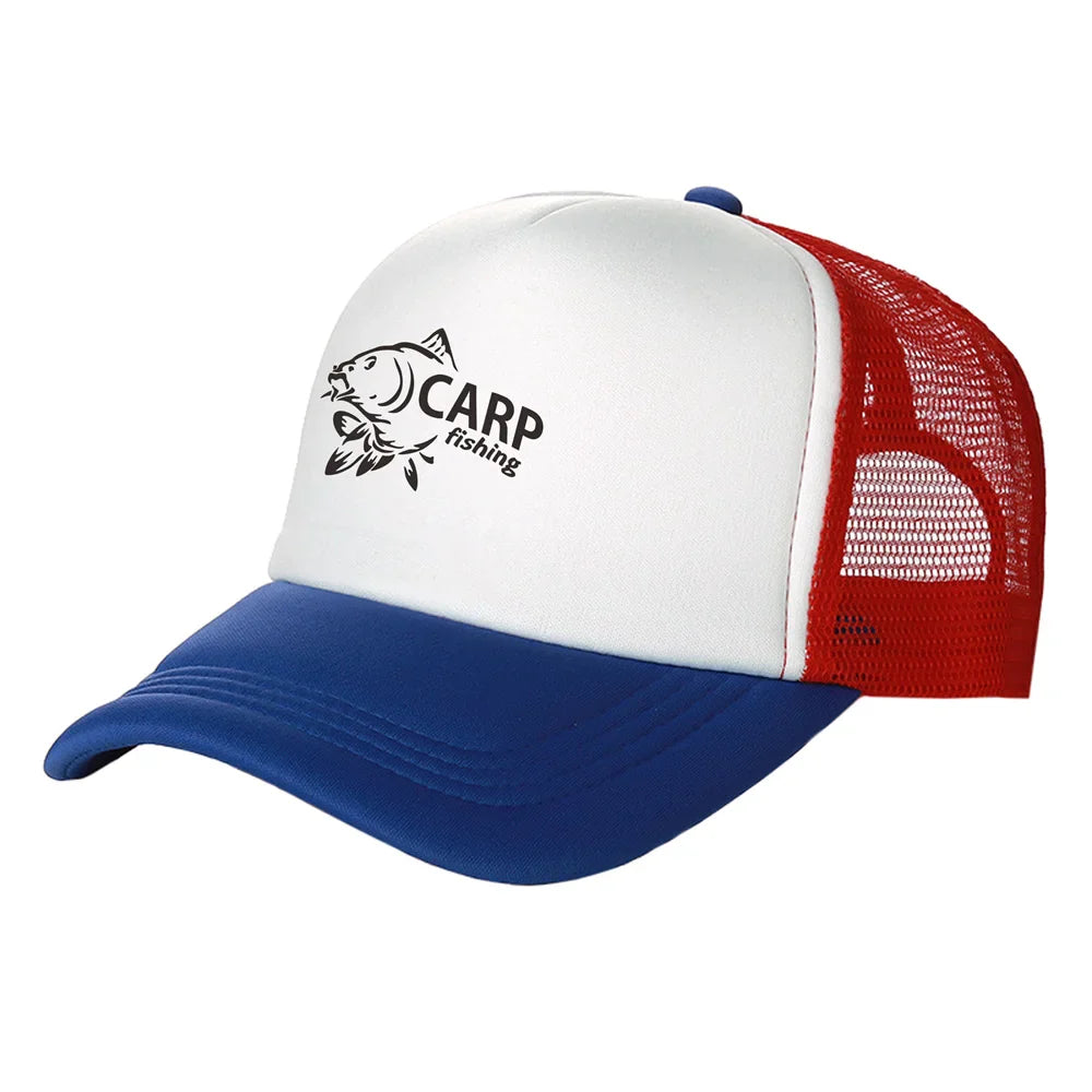 Crimson Carp Luxe Cap by Flat Out Fishing Shirts