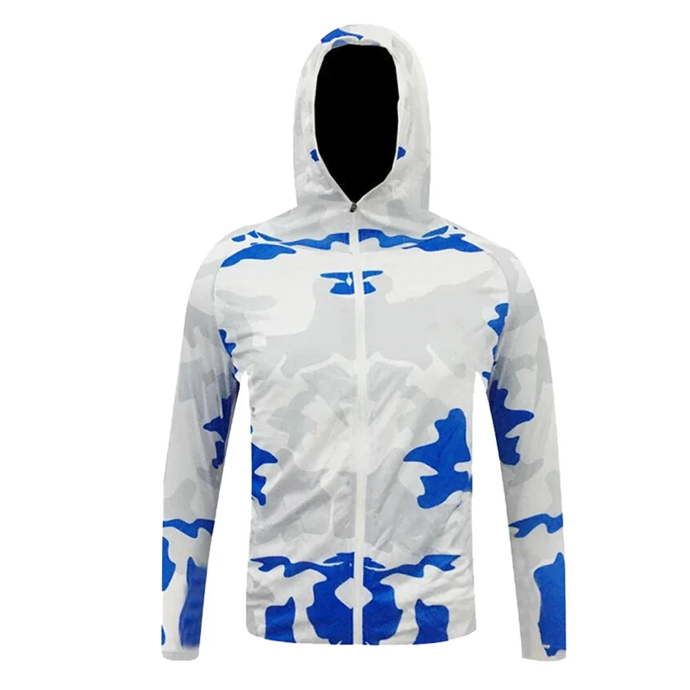 Sapphire Marlin Lightweight Quick Dry Fishing Jacket by Flat Out Fishing Shirts