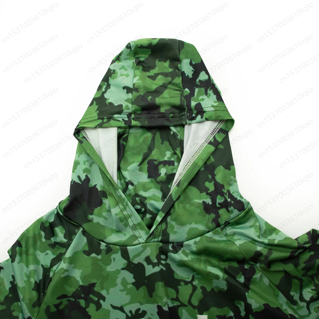 New Ultimate Green UV Masked Fishing Shirt