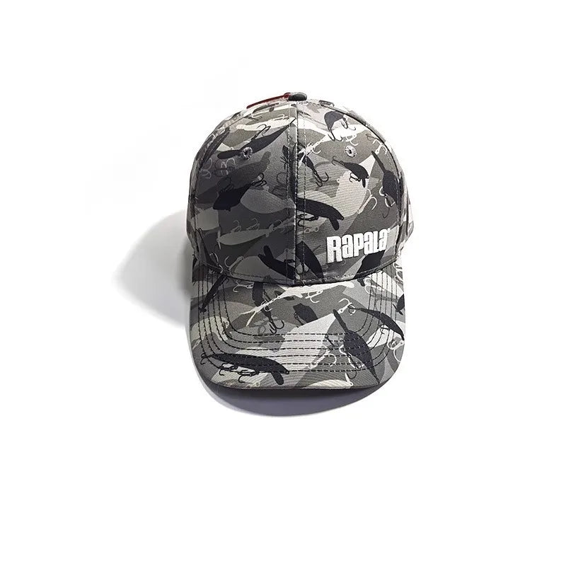 Sleek Marlin Grey Camo Adjustable Cap by Flat Out Fishing Shirts
