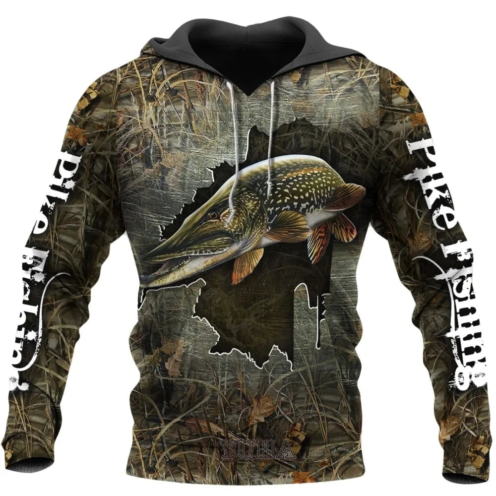 Limited Edition Reef Camo Hoodie – 3D Print