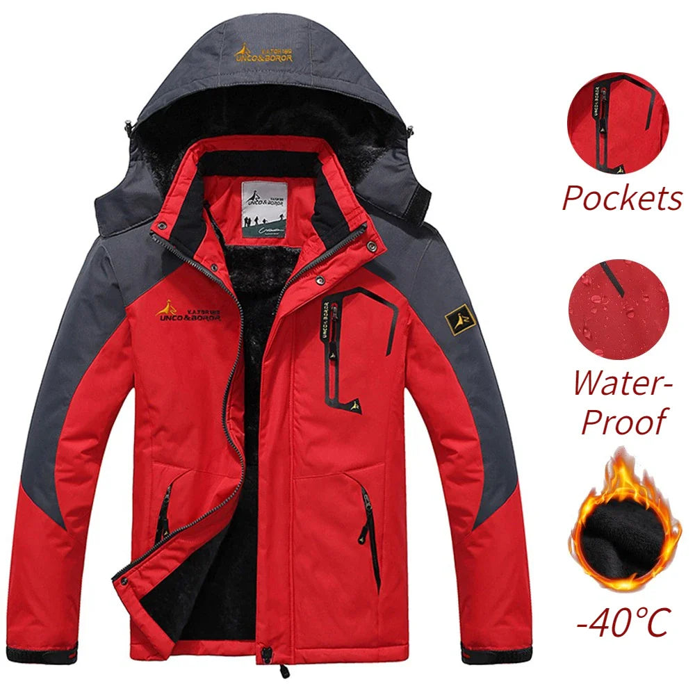 Majestic Marlin Waterproof Warm Fishing Jacket by Flat Out Fishing Shirts