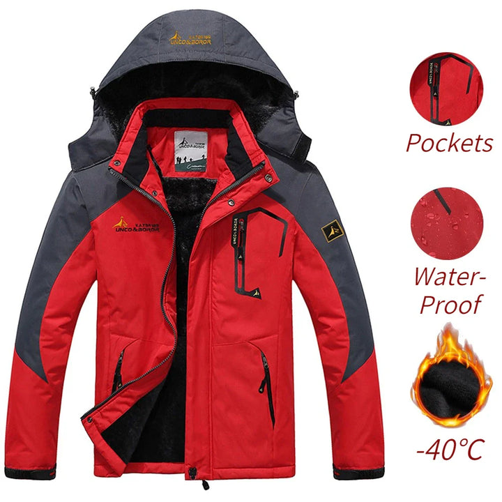 Majestic Marlin Waterproof Warm Fishing Jacket by Flat Out Fishing Shirts