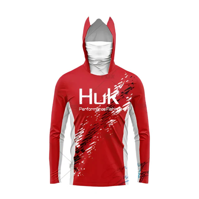 Crimson Marlin Luxury UV Protection Fishing Shirt by Flatout Fishing Shirts