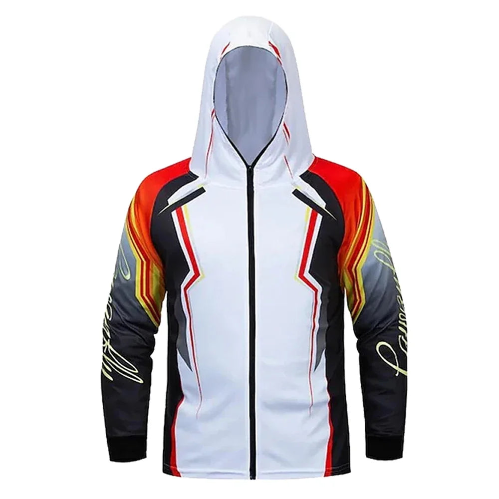 Coral Reef Elegance Lightweight Quick-Dry Fishing Jacket by Flat Out Fishing Shirts