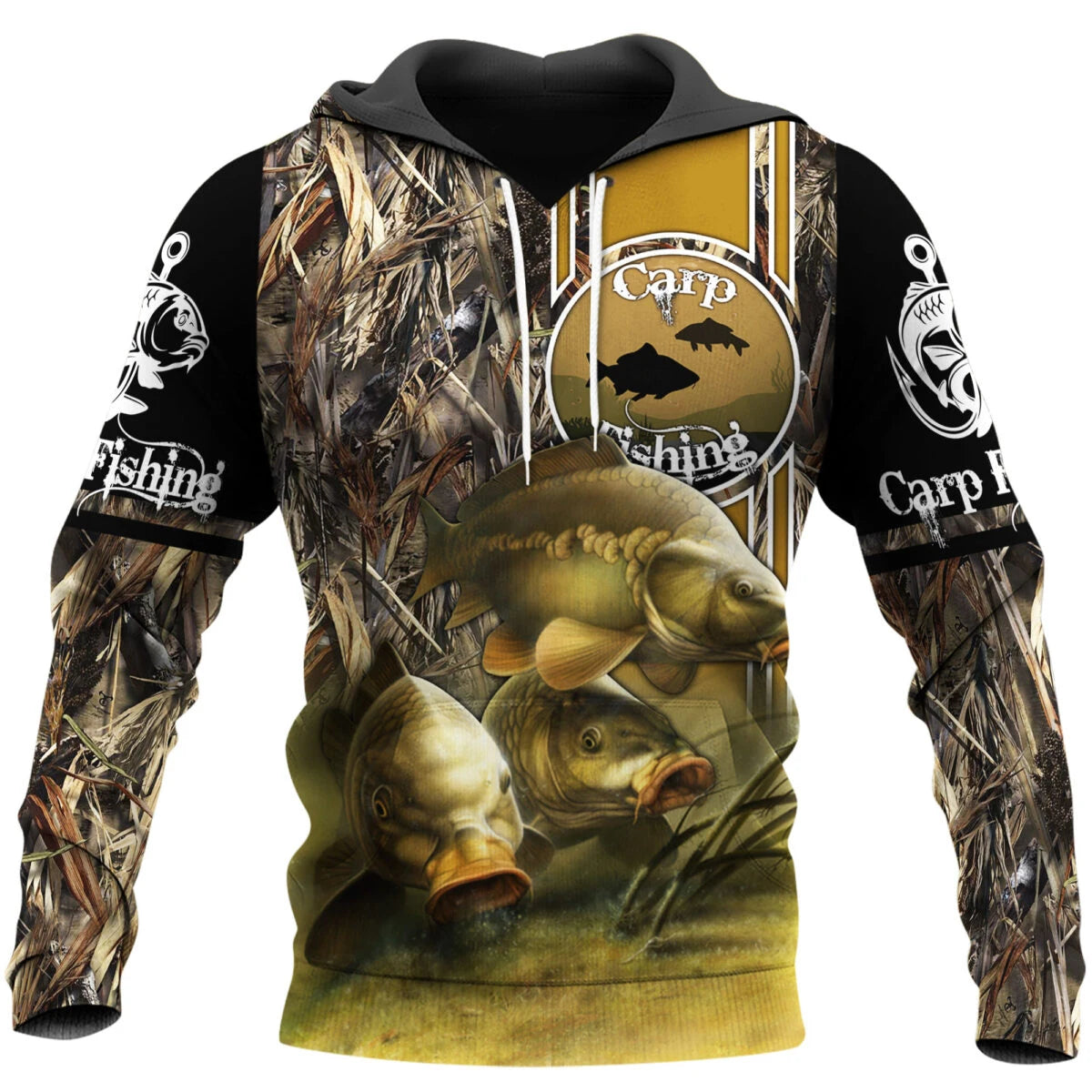 Limited Edition Carp Camo Hoodie