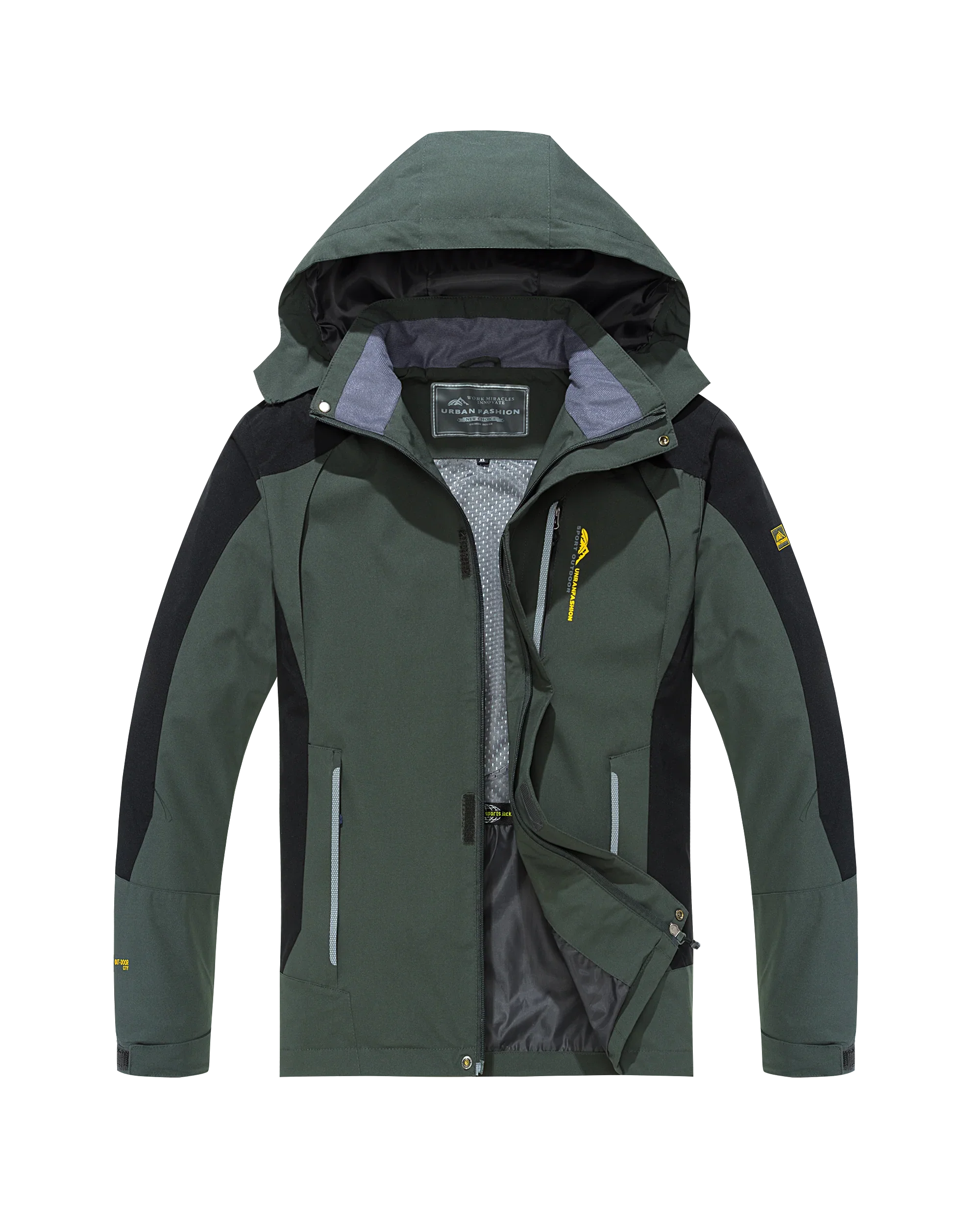 Emerald Tide Waterproof Fishing Jacket by Flat Out Fishing Shirts