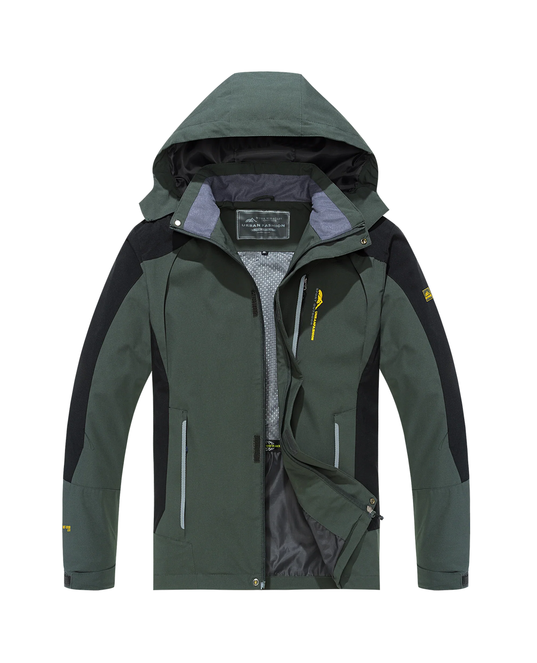 Emerald Tide Waterproof Fishing Jacket by Flat Out Fishing Shirts