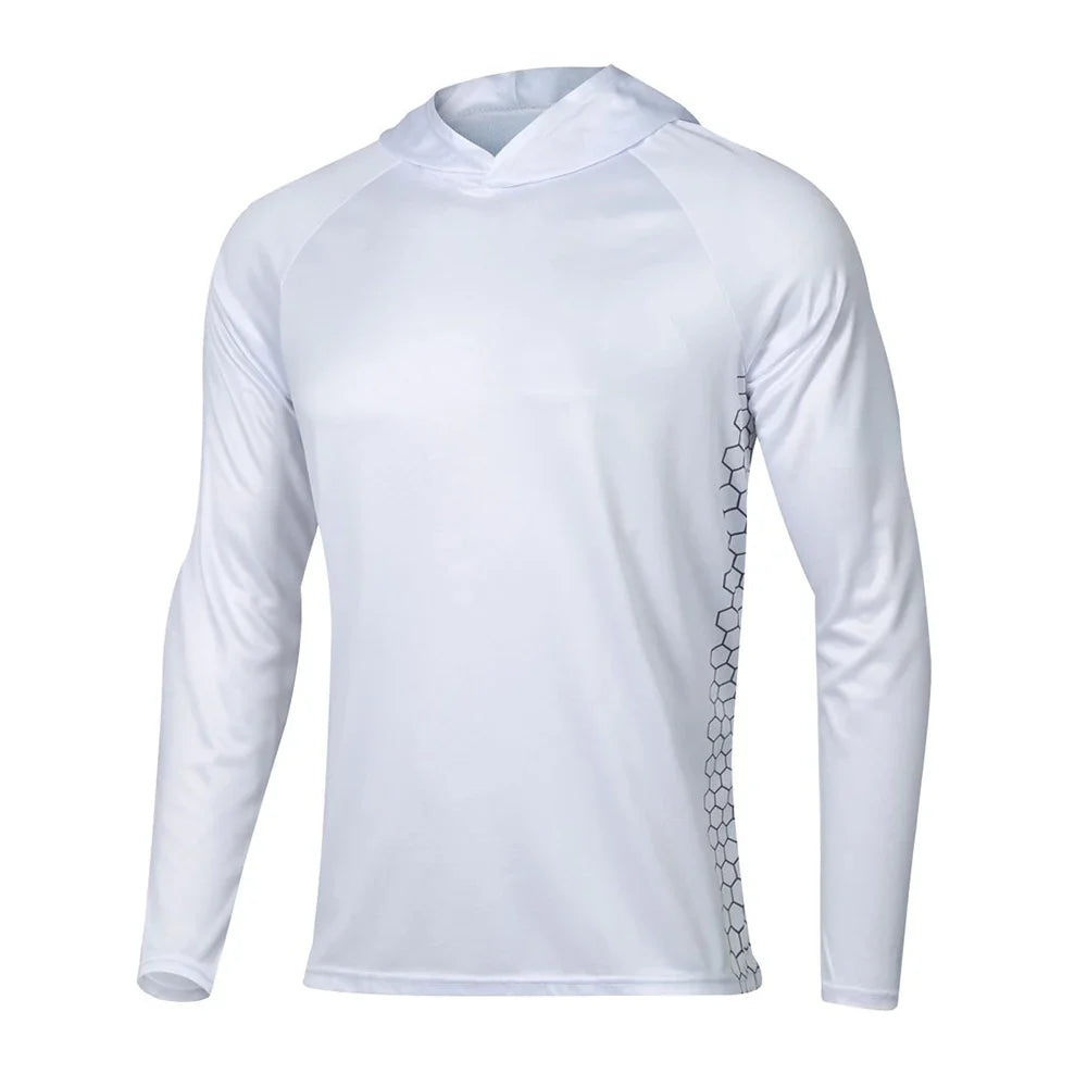 Trout Luxe UV Protection Fishing Hoodie by Flat Out Fishing Shirts