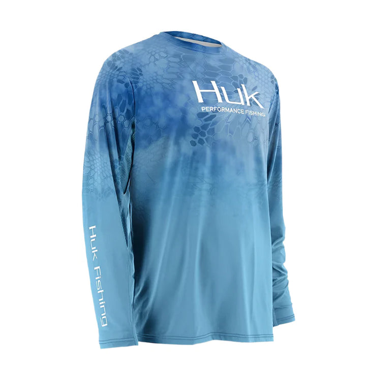 Azure Marlin Vented UV Protection Fishing Shirt by Flat Out Fishing Shirts