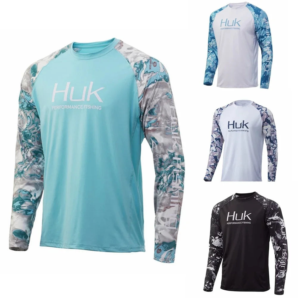 Limited Edition Midnight Marlin UV Protection Fishing Shirt by Flat Out Fishing Shirts