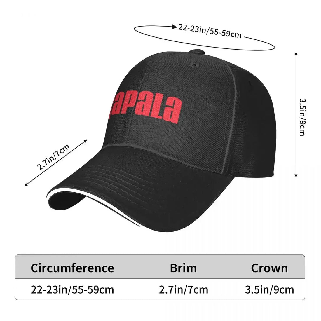 Crimson Marlin Luxe Fishing Hat by Flat Out Fishing Shirts