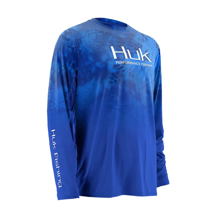 Sapphire Marlin UV Protection Breathable Fishing Shirt by Flatout Fishing Shirts
