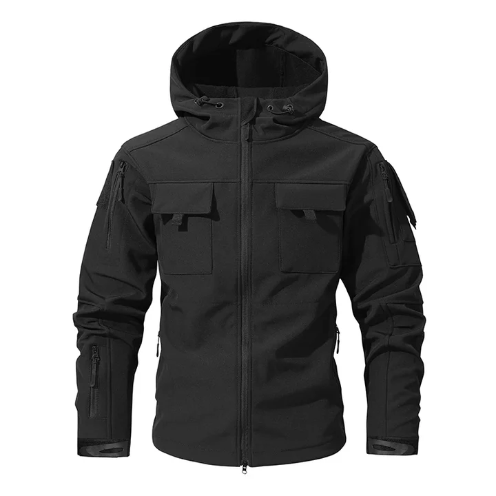 Winter Waterproof Hooded Fleece Jacket