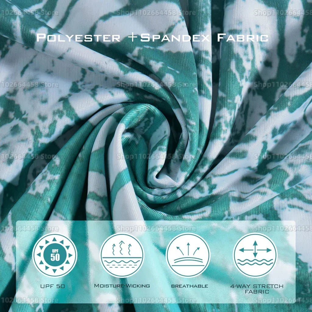 Limited Edition Midnight Marlin UV Protection Fishing Shirt by Flat Out Fishing Shirts